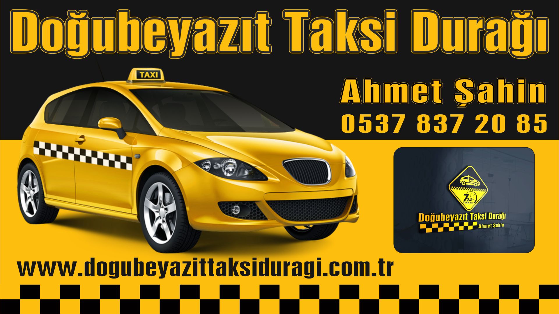 Doğubeyazıt Taksi Durağı Ahmet Şahin